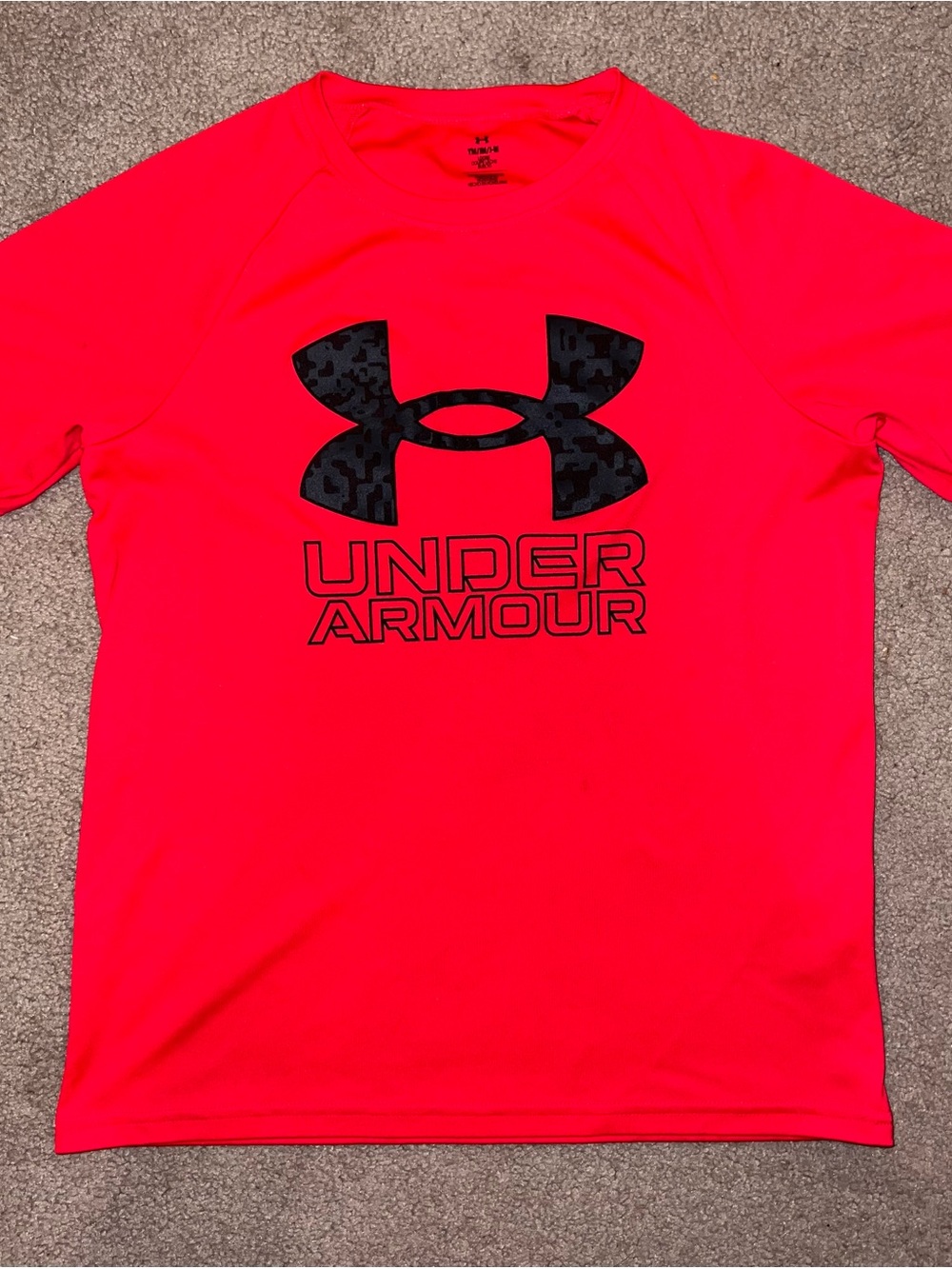 Under Armour Boys Logo Short Sleeve Tee